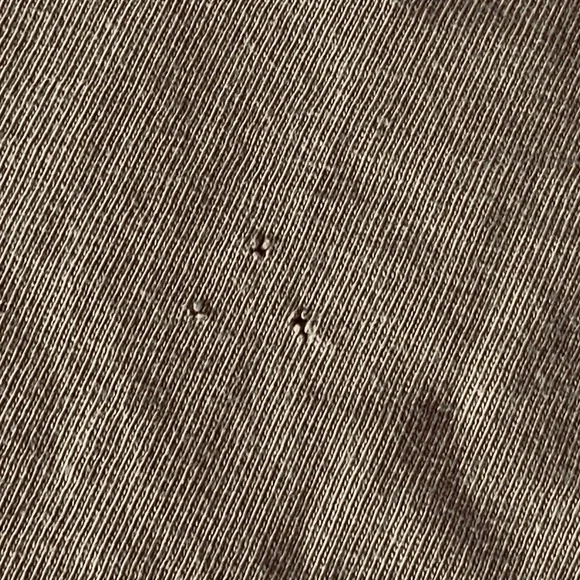 Zara Cropped Short Sleeve TShirt Olive Green Size Small - Picture 3 of 8